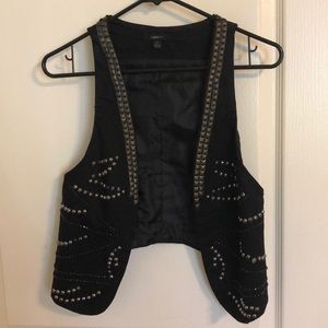Funky studded vest